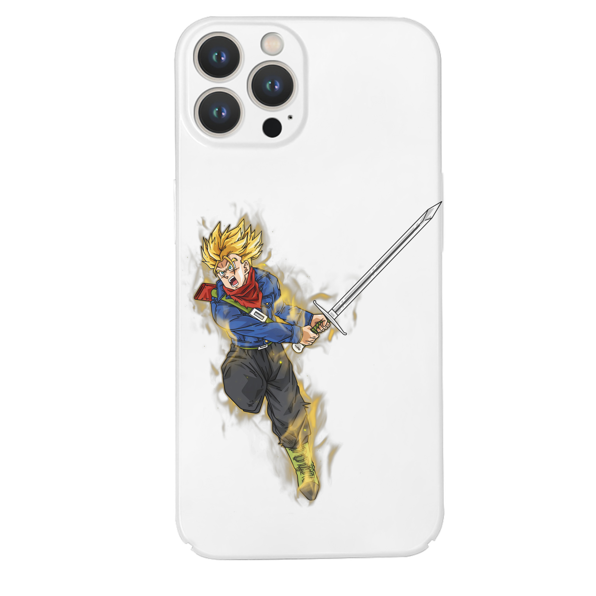 （画像用） ドラゴンボール トランクス（Torankusu）DRAGON BALL Trunks 【iPhone 14シリーズ対応】ハードケース